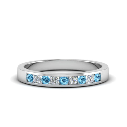 Channel 9 Stone Mens Wedding Ring Fascinating Diamonds