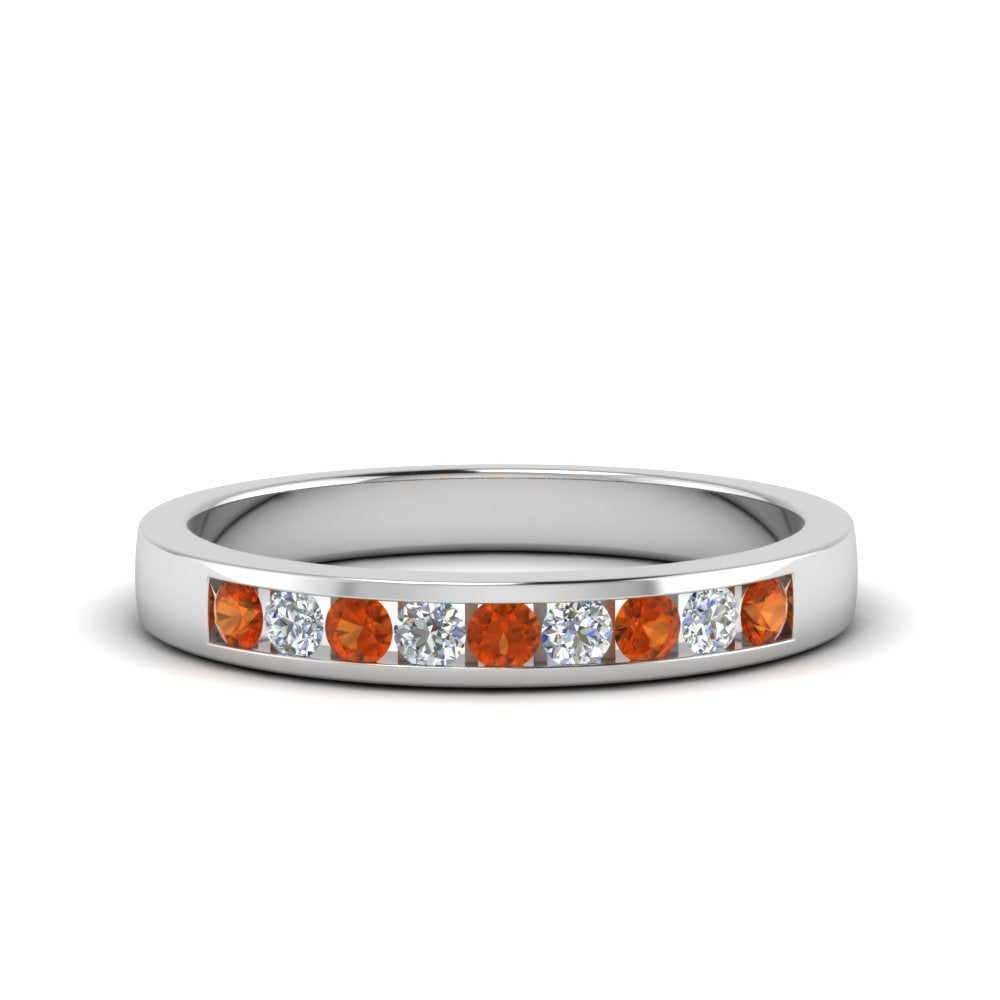 Channel 9 Stone Mens Wedding Ring Fascinating Diamonds