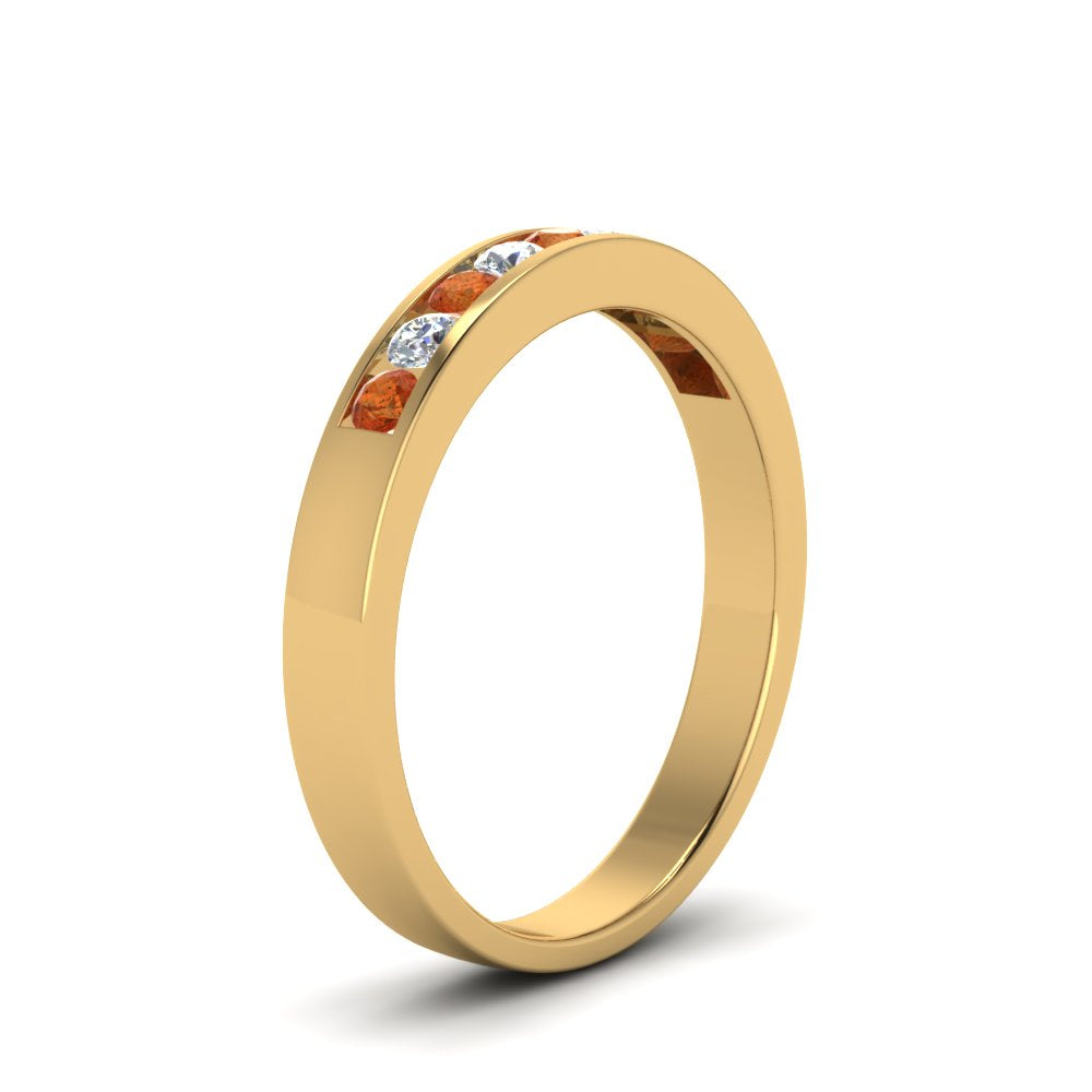 Channel 9 Stone Mens Wedding Ring Fascinating Diamonds