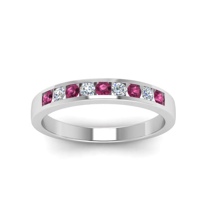Channel 9 Stone Mens Wedding Ring Fascinating Diamonds