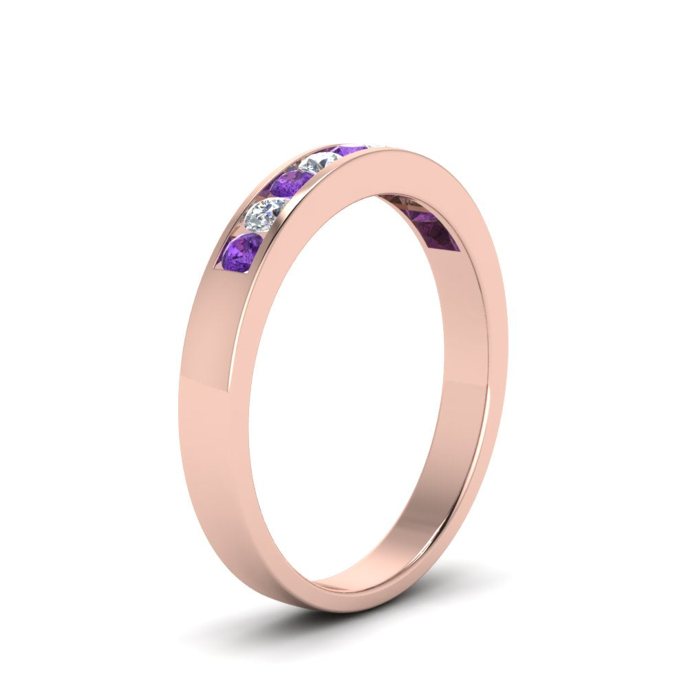 Channel 9 Stone Mens Wedding Ring Fascinating Diamonds