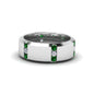 Channel Set 3 Stone Mens Anniversary Ring Fascinating Diamonds