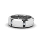 Channel Set 3 Stone Mens Anniversary Ring Fascinating Diamonds