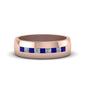 Mens Channel Set Square Wedding Ring Fascinating Diamonds