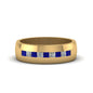 Mens Channel Set Square Wedding Ring Fascinating Diamonds