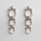 Chapelle - Horseshoe Link Earring in Silver Urban-Equestrian