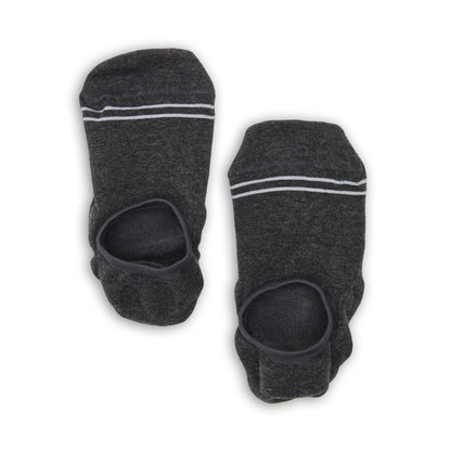 Charcoal Cotton No Show - 6 Pack DeadSoxy