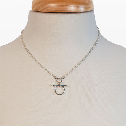Chelsea - Equestrian Horse Bit Necklace in Silver Urban-Equestrian