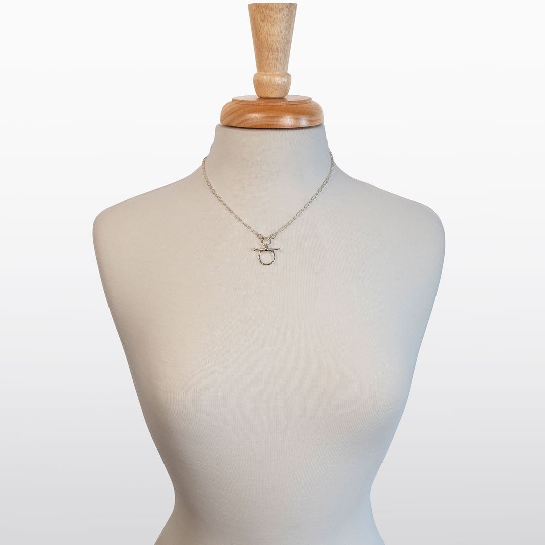 Chelsea - Equestrian Horse Bit Necklace in Silver Urban-Equestrian