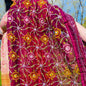 Chiffon Phulkari Scarf