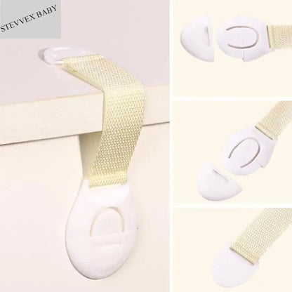 Child Lock Protection Of Children Locking Doors For Children's Safety Kids Safety Plastic Protection Safety Lock Stevvex