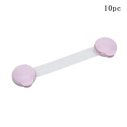 Child Safety Cabinet Lock Baby Proof Security Protector Drawer Door Cabinet Lock Plastic Protection Kids Safety Door Lock Stevvex