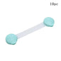 Child Safety Cabinet Lock Baby Proof Security Protector Drawer Door Cabinet Lock Plastic Protection Kids Safety Door Lock Stevvex