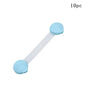 Child Safety Cabinet Lock Baby Proof Security Protector Drawer Door Cabinet Lock Plastic Protection Kids Safety Door Lock Stevvex