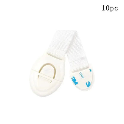 Child Safety Cabinet Lock Baby Proof Security Protector Drawer Door Cabinet Lock Plastic Protection Kids Safety Door Lock Stevvex