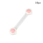 Child Safety Cabinet Lock Baby Proof Security Protector Drawer Door Cabinet Lock Plastic Protection Kids Safety Door Lock Stevvex