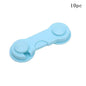 Child Safety Cabinet Lock Baby Proof Security Protector Drawer Door Cabinet Lock Plastic Protection Kids Safety Door Lock Stevvex