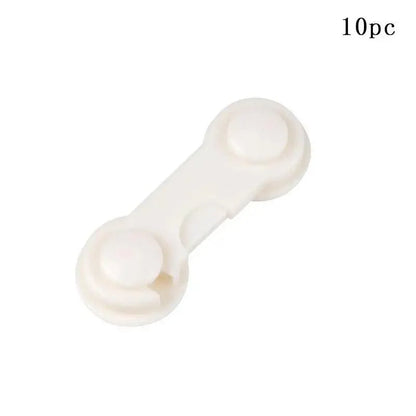 Child Safety Cabinet Lock Baby Proof Security Protector Drawer Door Cabinet Lock Plastic Protection Kids Safety Door Lock Stevvex