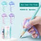 Children's Writing Posture Pen Holder Soft Silicone Pencil Holder for Kids Learning Aid Grip Posture Correction Stationery Gift Kids Handwriting Aid Correction Tool Stevvex