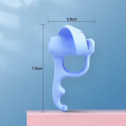 Children's Writing Posture Pen Holder Soft Silicone Pencil Holder for Kids Learning Aid Grip Posture Correction Stationery Gift Kids Handwriting Aid Correction Tool Stevvex
