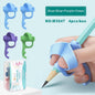 Children's Writing Posture Pen Holder Soft Silicone Pencil Holder for Kids Learning Aid Grip Posture Correction Stationery Gift Kids Handwriting Aid Correction Tool Stevvex