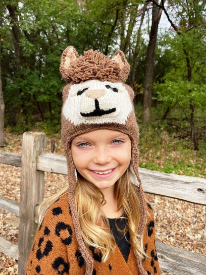 Alpaca Animal Hat Purely Alpaca