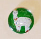 Christmas Alpaca Cabochon Jewel Purely Alpaca