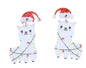 Christmas Alpaca Earrings Purely Alpaca