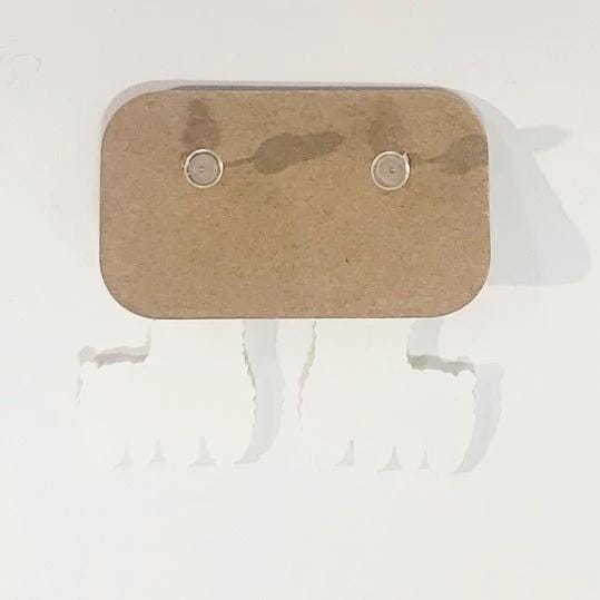 Christmas Alpaca Earrings Purely Alpaca