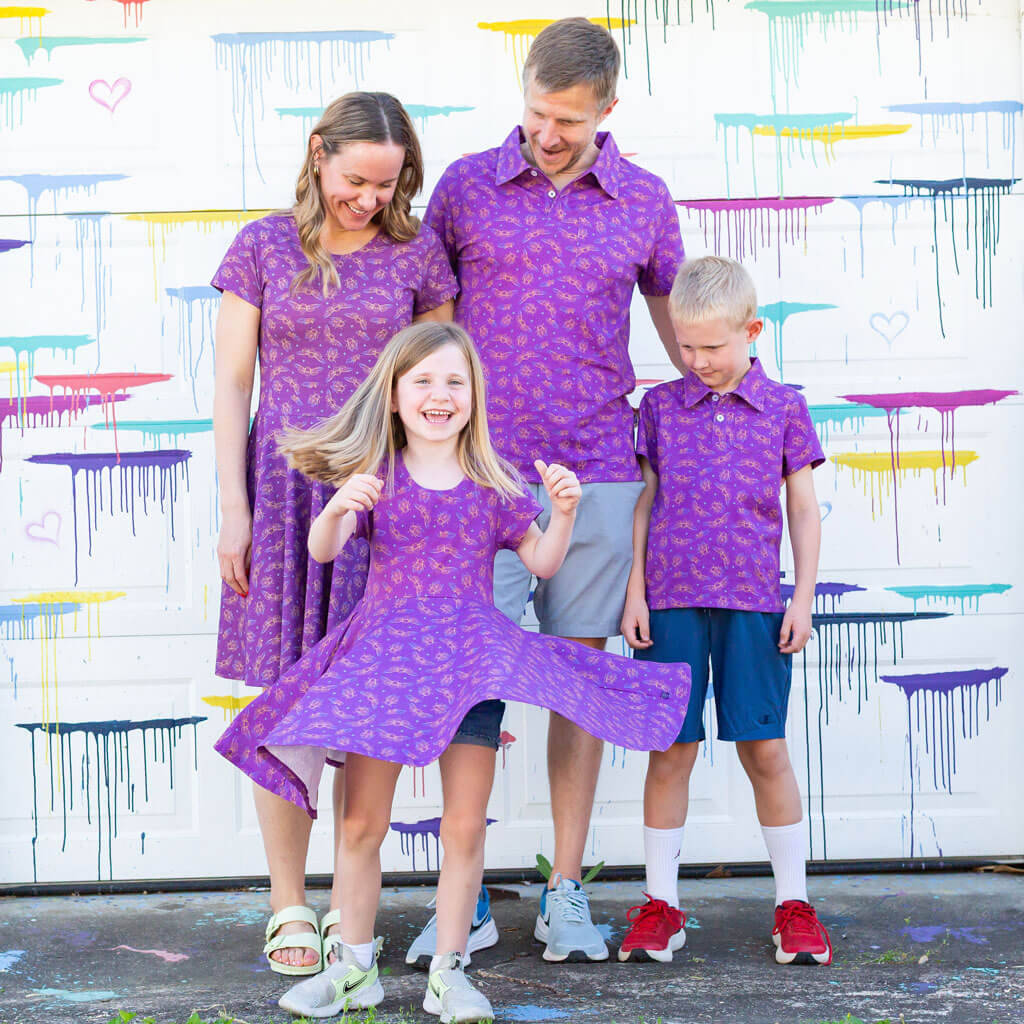 "Emergence" Cicadas Super Twirler Dress with Pockets Princess Awesome & Boy Wonder
