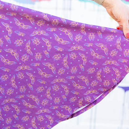 Adult "Emergence" Cicadas Super Twirler Dress with Pockets Princess Awesome & Boy Wonder