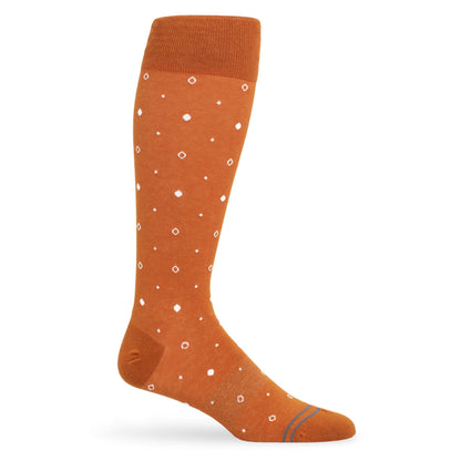 CiderOrange Mixed Dot Dress Socks DeadSoxy