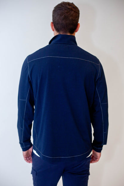 Buki Cinqo Travel Half Zip - Navy Buki