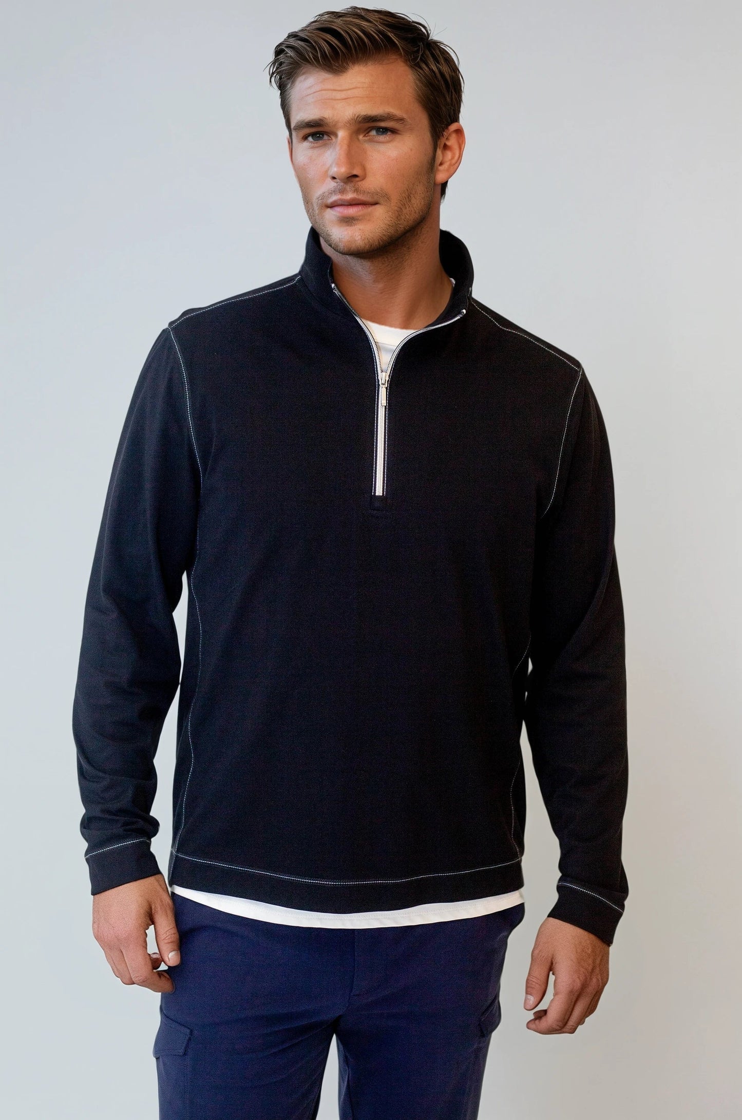 Buki Cinqo Travel Half Zip 2-Pack - Black/White Buki