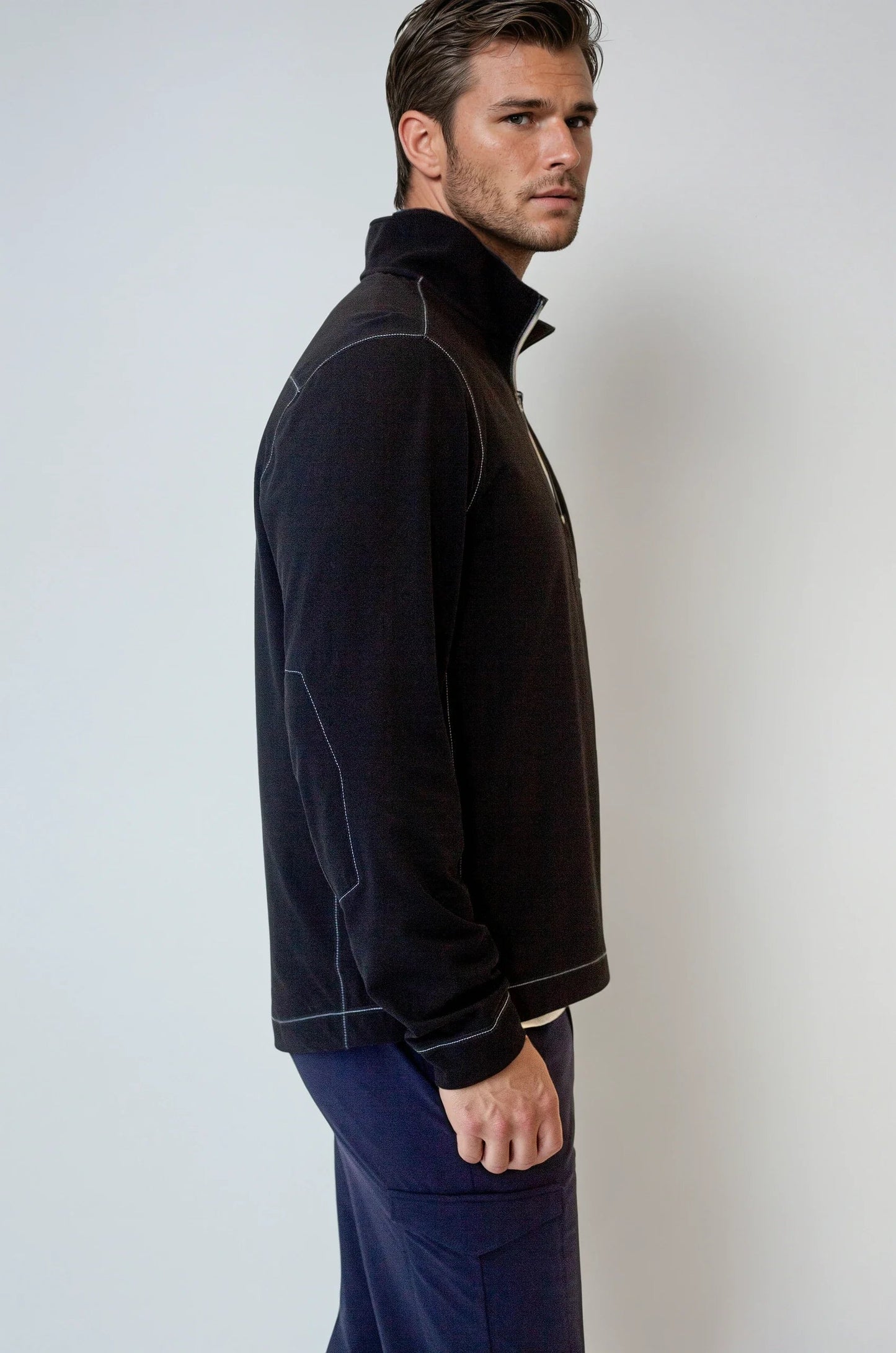 Buki Cinqo Travel Half Zip 2-Pack - Black/White Buki