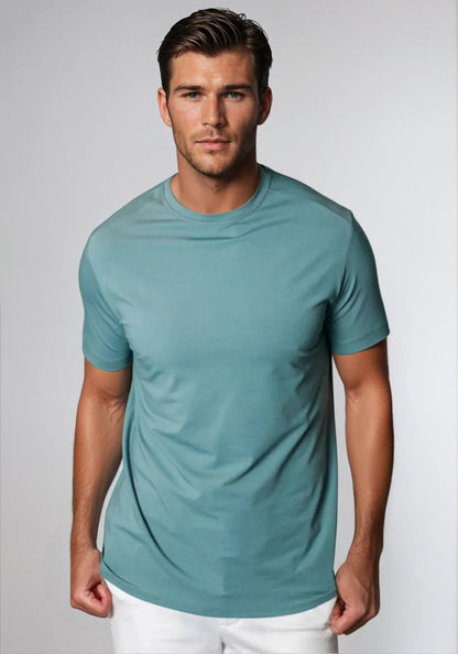 Buki Cinqo Tech Tee - Blue Grey Buki