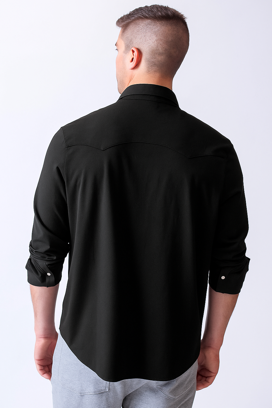 Buki’s Cinqo Western Tech Shirt - Black Buki
