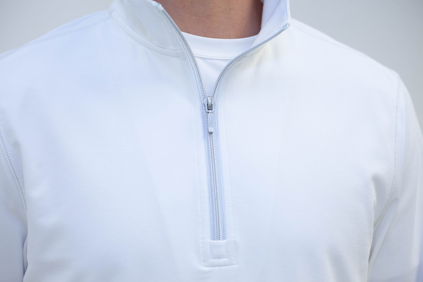 Buki Cinqo Travel Half Zip - White Buki