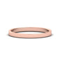 Unisex Classic Flat Cigar Band Fascinating Diamonds