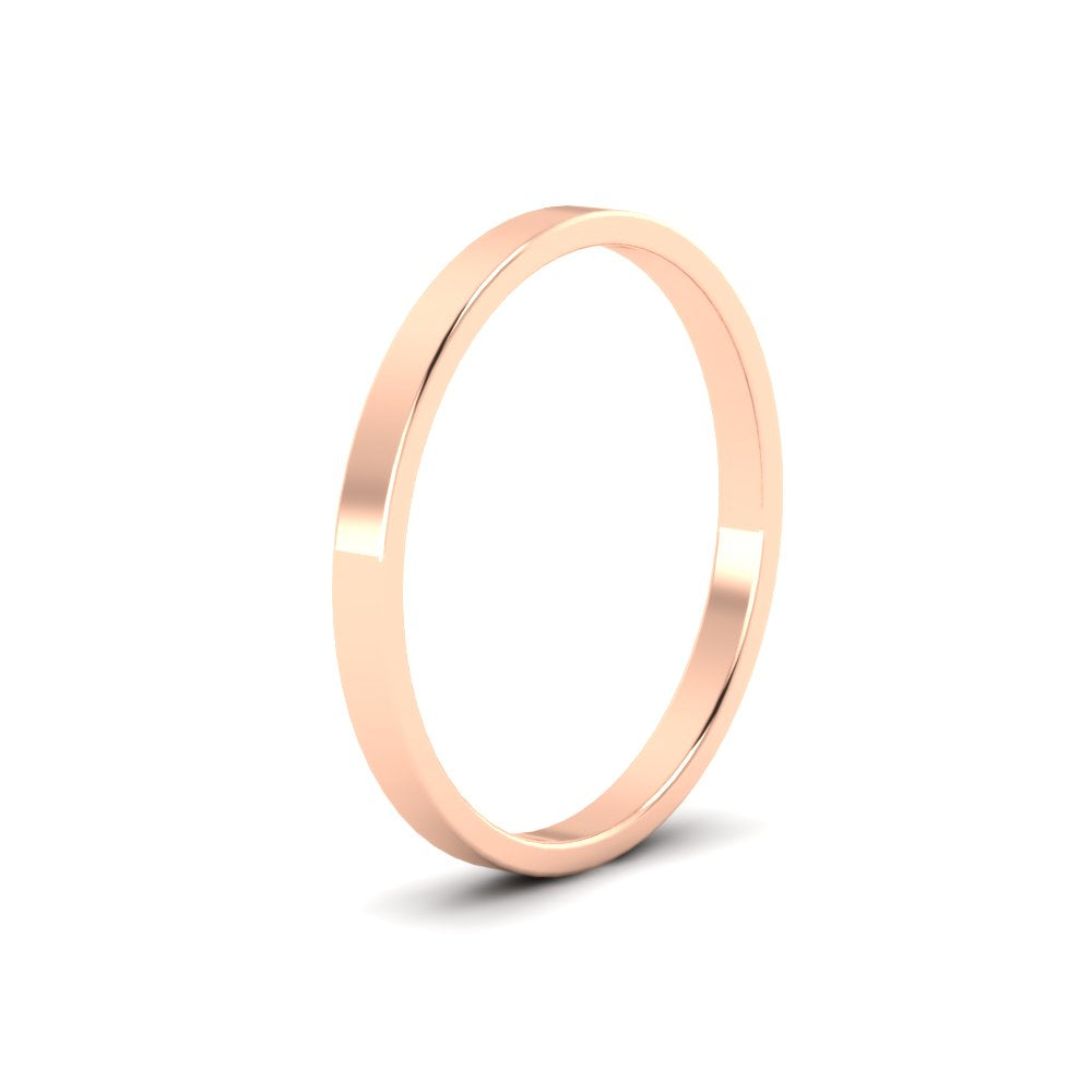 Unisex Classic Flat Cigar Band Fascinating Diamonds