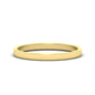 Unisex Classic Flat Cigar Band Fascinating Diamonds