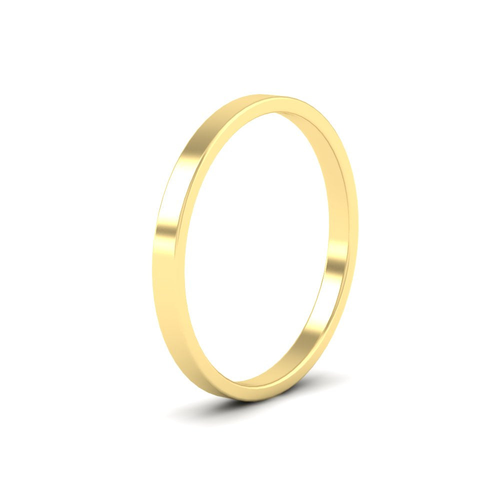 Unisex Classic Flat Cigar Band Fascinating Diamonds
