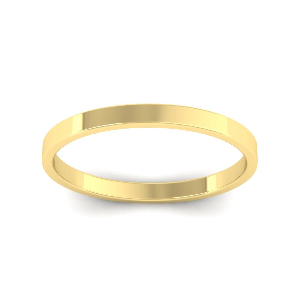 Unisex Classic Flat Cigar Band Fascinating Diamonds