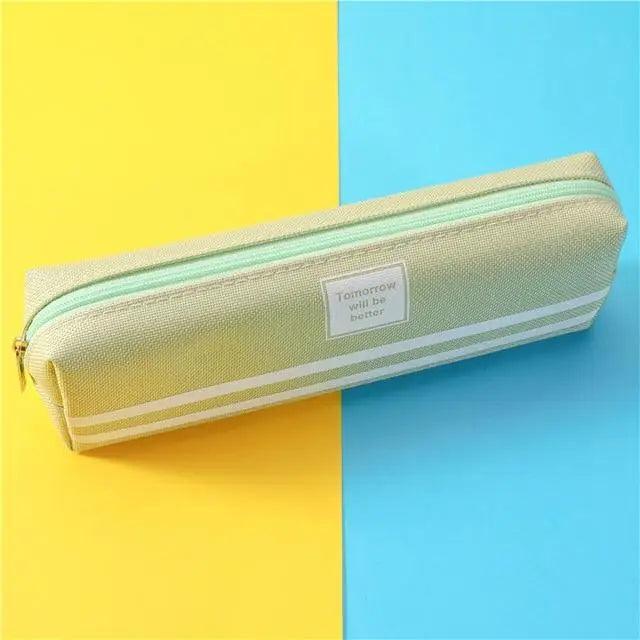 Classic Colorful Large Capacity Pencil Cases For Students Cool Design Double Zipper Pencil Pouch Pen Bag For School Stevvex