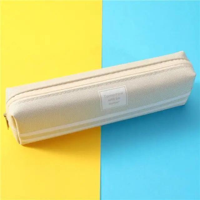 Classic Colorful Large Capacity Pencil Cases For Students Cool Design Double Zipper Pencil Pouch Pen Bag For School Stevvex