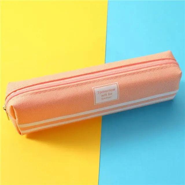 Classic Colorful Large Capacity Pencil Cases For Students Cool Design Double Zipper Pencil Pouch Pen Bag For School Stevvex