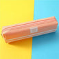 Classic Colorful Large Capacity Pencil Cases For Students Cool Design Double Zipper Pencil Pouch Pen Bag For School Stevvex
