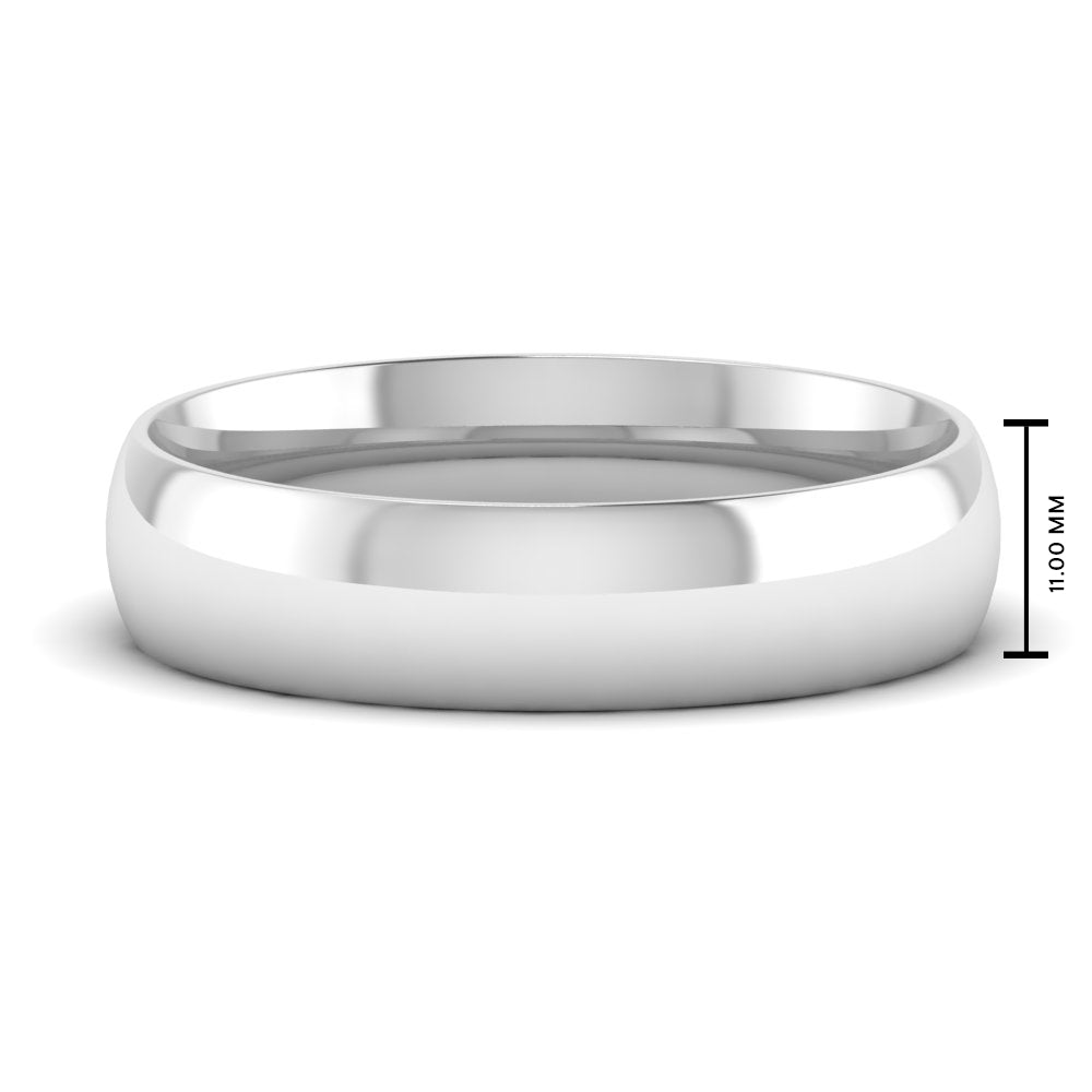 Wedding Band Classic Comfort Fit Fascinating Diamonds