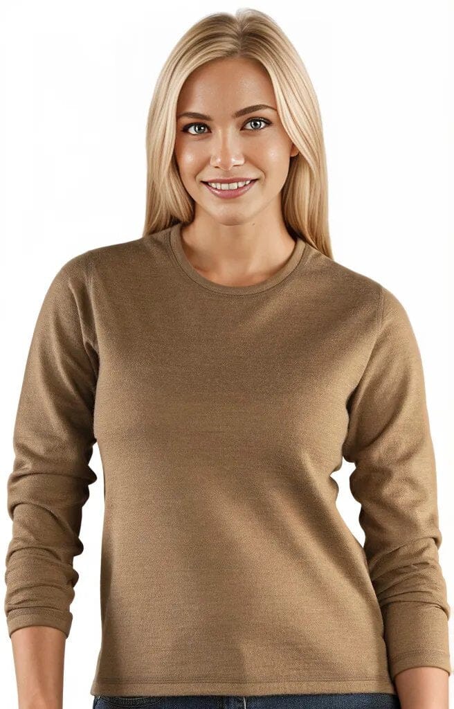 Classic Crew Alpaca Sweater Purely Alpaca
