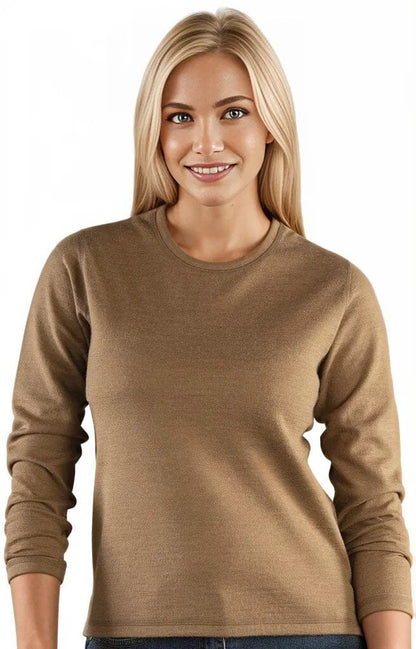 Classic Crew Alpaca Sweater Purely Alpaca